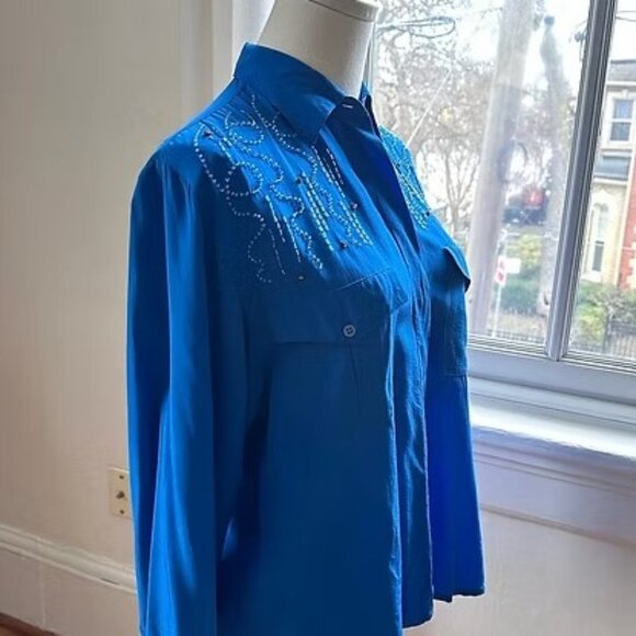 The Eglinton Embellished Blouse - Picture 2 of 3